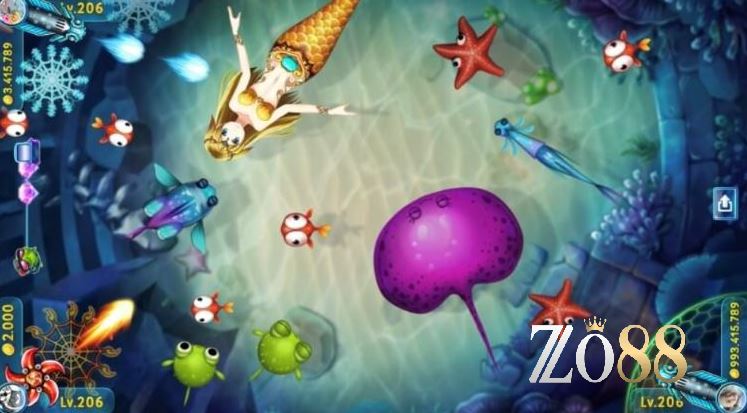 Bắn Cá Ica Sàn Game Sôi Động Hấp Dẫn Nhất Zo88 Hiện Nay 3 Đồ họa siêu đẹp siêu bắt mắt của Ica