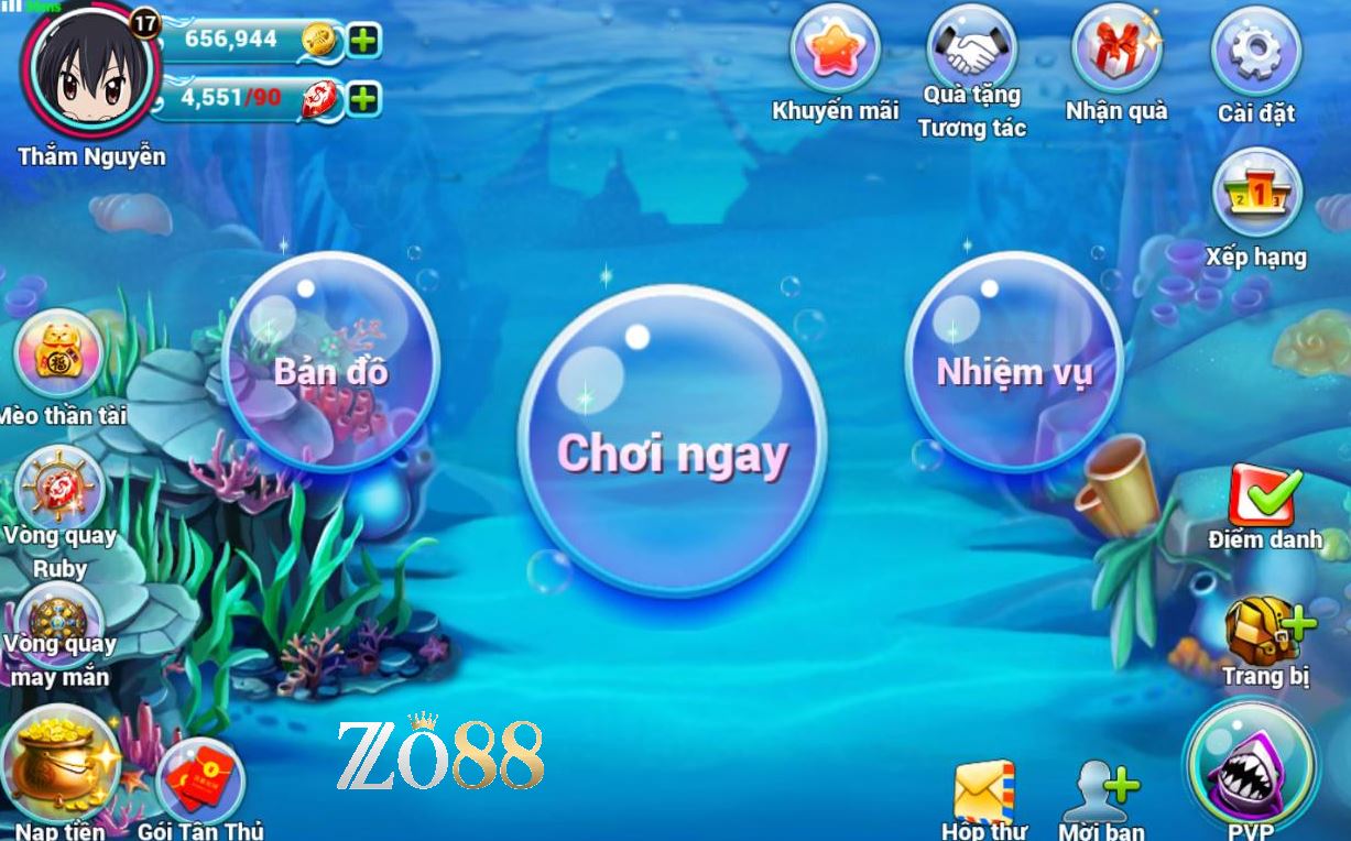 Game Bắn Cá Vui Là Gì? Cách Chơi Bắn Cá Vui Tại Zo88 4 Người mới chơi bắn cá vui như nào?
