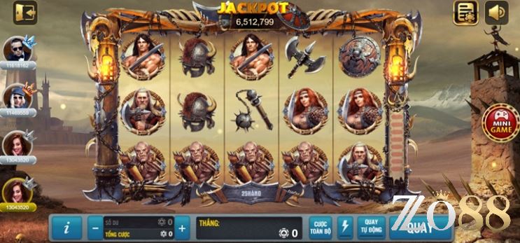 Nổ Hũ Barbarian Tại Zo88 Hướng Dẫn Chơi Siêu Hấp Dẫn 2 Giới thiêu về nổ hũ barbarian