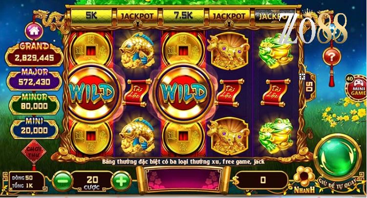 Cung Hỷ Phát Tài – Game Chơi Lôi Cuốn Nhất Trên Zo88 3 Tỷ lệ trả thưởng Cung Hỷ Phát Tài Zo88 hấp dẫn nhất thị trường
