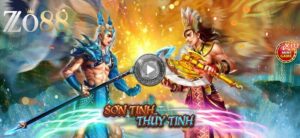 Sơn Tinh Thủy Tinh là một trong những trò chơi nổi bật tại Zo88